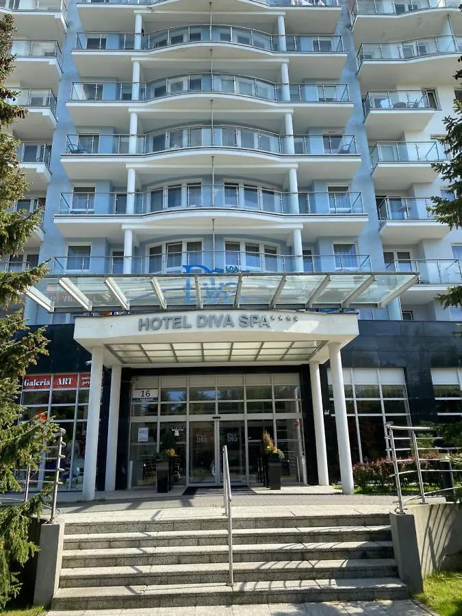 Apartment Apartament Prywatny Salon Z Aneksem Kuchennym I Sypialnia W Hotelu Diva Kolberg Polen